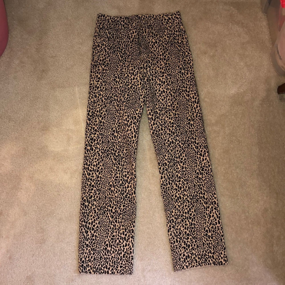 H&M Cheetah Jeans